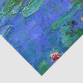 Papier Mousseline Monet - Lys d'eau (rouge) (Détail)