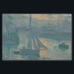 Papier Mousseline Monet Sunrise Marine Impressionnisme peinture<br><div class="desc">La peinture de Claude Monet Sunrise (Marine) est une célèbre peinture de l'impressionniste français Claude Monet peinte en 1872. Sunrise (Marine) a été peint en plein air,  ou "à l'extérieur" et présente ses coups de pinceau informels et spontanés.</div>