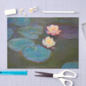 Papier Mousseline Monet Water Lys Pond Nénuphars Peinture (Artisanat)