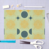 Papier Mousseline Monnaie céleste du soleil de Boho (Artisanat)