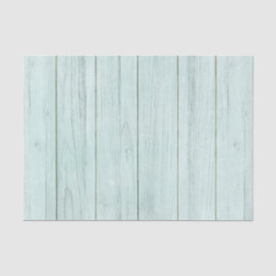 Papier Mousseline Monnaie Vert Pastel Turquoise Bois Rustique