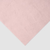 Papier Mousseline Monochrome Modern Elegant Blush Pink (Détail)
