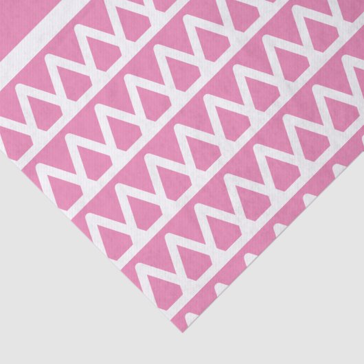 Papier Mousseline Monogram Pastel Motif rose Noël (Détail)