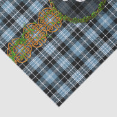 Papier Mousseline Monogramme Clark Tartan (Détail)