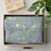 Papier Mousseline Monogramme de couronne florale (Cadeau)