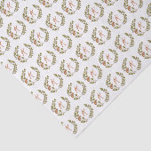 Papier Mousseline Monogramme du champignon boisé (Détail)