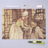 Papier Mousseline Monsieur Toad s'habille par Arthur Rackham (Artisanat)