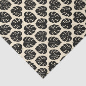 Papier Mousseline Monstera de Foliage (Détail)