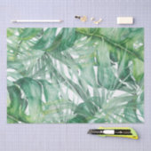 Papier Mousseline Monstera Feuille Tropical (Artisanat)