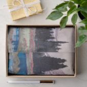 Papier Mousseline Mont Rainier, Hiroshi Yoshida, coupe de bois (Cadeau)