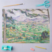 Papier Mousseline Mont Sainte-Victoire, Paul Cezanne (Artisanat)