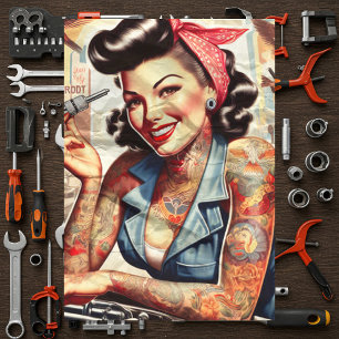 Papier Mousseline Montage mécanique vintage