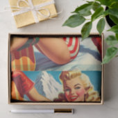 Papier Mousseline Montage vintage (Cadeau)