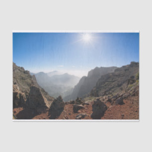 Papier Mousseline Montagnes de La Palma