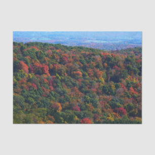 Papier Mousseline Montagnes des Appalaches à l'automne