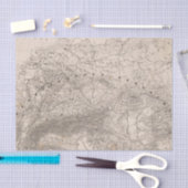 Papier Mousseline Montagnes et rivières de l'Europe (Artisanat)