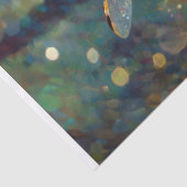 Papier Mousseline Montée du matin scintillante, libellules éblouissa (Détail)