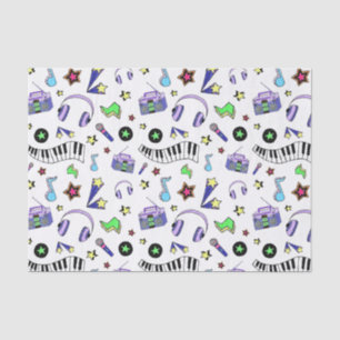Papier Mousseline Montez la musique