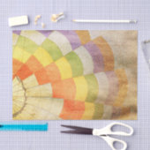 Papier Mousseline Montgolfière Colorée (Artisanat)