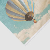 Papier Mousseline montgolfière vintage (Détail)