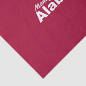 Papier Mousseline Montgomery, Alabama Tissue Paper (Détail)