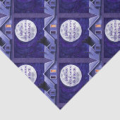 Papier Mousseline Montre Lune (Détail)