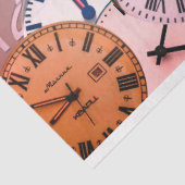 Papier Mousseline Montres et horloges horaires Découpage lumineux (Détail)