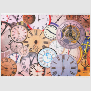 Papier Mousseline Montres et horloges horaires Découpage lumineux