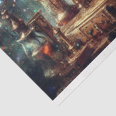 Papier Mousseline Monture Whimsical Chipmunk Clockwork Steampunk Dec (Détail)