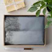 Papier Mousseline Monument de Washington dans le paysage d'hiver II (Cadeau)