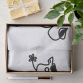 Papier Mousseline Moo Cow Thunder_Cove (Cadeau)