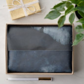 Papier Mousseline Moody bleu aquarelle lune déesse découpage (Cadeau)