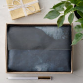 Papier Mousseline Moody bleu ciel ciel lièvre pleine lune découpage (Cadeau)