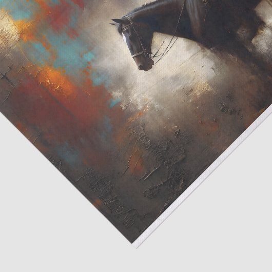 Papier Mousseline Moody Cowboy Decoupage (Détail)