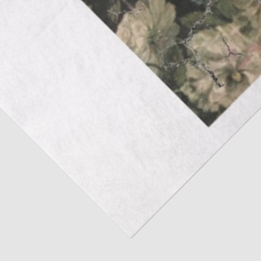 Papier Mousseline Moody Flowers Tissus Papier (Détail)