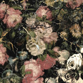 Papier Mousseline Moody Flowers Tissus Papier