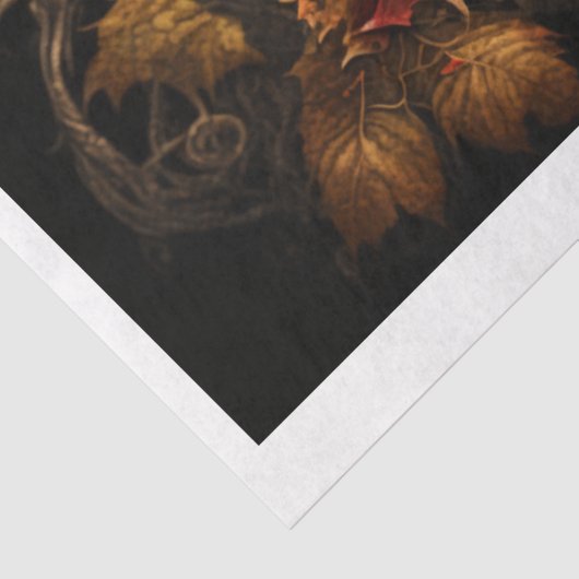 Papier Mousseline Moody Halloween Citrouille Tissue Paper (Détail)