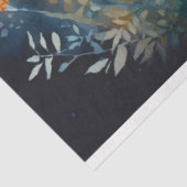 Papier Mousseline Moody Marigolds Aquarelle Fleurs Découpage (Détail)