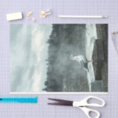 Papier Mousseline Moody Seagull Decoupage Paper (Artisanat)