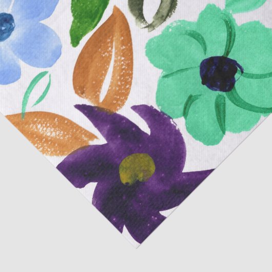 Papier Mousseline Morning Mint tissue paper (Détail)