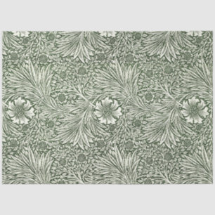 Papier Mousseline Morris Marigold Vintage 1875 Fleuron vert
