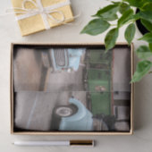 Papier Mousseline Morris Minor Convertible Tourer (Cadeau)