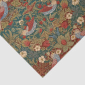 Papier Mousseline Morris - Voleur de fraises #2 Motif floral (Détail)