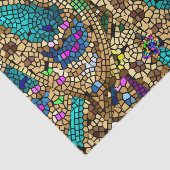 Papier Mousseline Mosaïque (Détail)