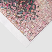 Papier Mousseline Mosaïque d'une femme noire dans le monde violet (Détail)