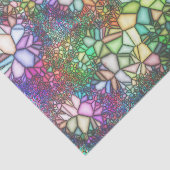 Papier Mousseline Mosaïque en verre tendu (Détail)