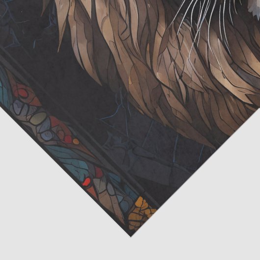 Papier Mousseline Mosaïque Zebra Vibrant (Détail)