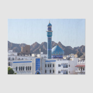 Papier Mousseline Mosquée Muttrah - Mascate, Oman