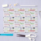 Papier Mousseline Mot de diplôme Art (Artisanat)