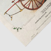 Papier Mousseline Moteur d'incendie diligent, 1852, Restauré, Découp (Détail)